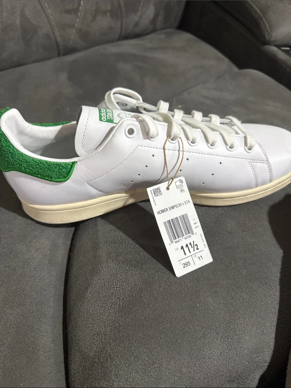 Adidas Stan Smith Homer Simpson Size 11.5 New